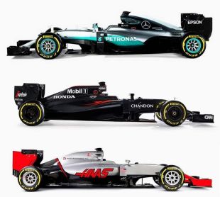 2016 Formula One Hybrid race cars | WordlessTech