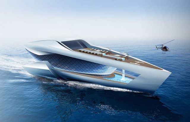 CF8 Concept Yacht