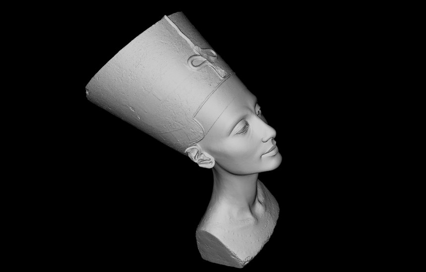 3D data of Nefertitis Head