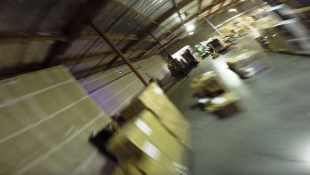 Drone warehouse racing 