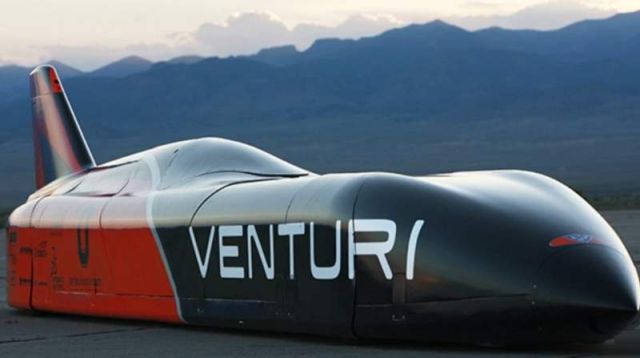 Electric 'bullet car' Venturi VBB-3