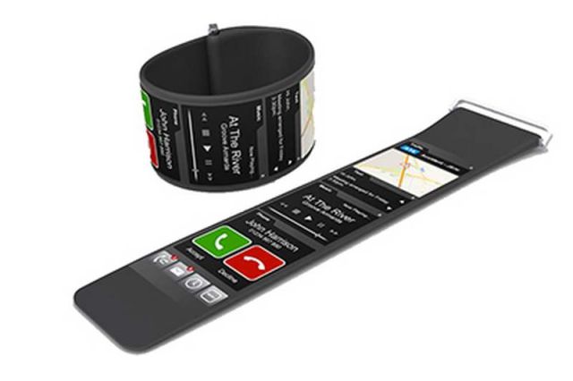 Flexible 4.7-inch organic LCD smartwatch 