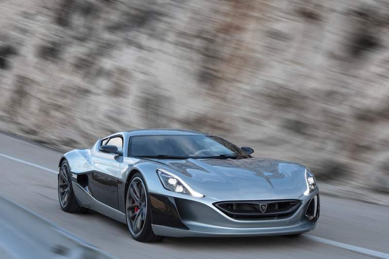 rimac full electric concept one