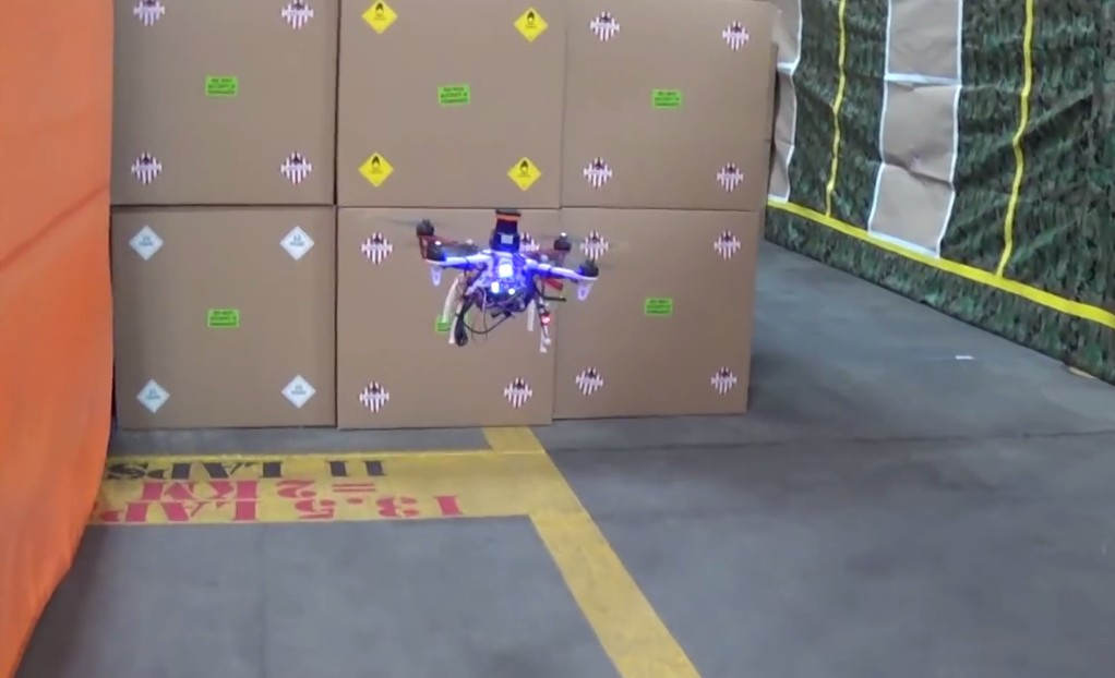 Drone doing 45 MPH indoors autonomously