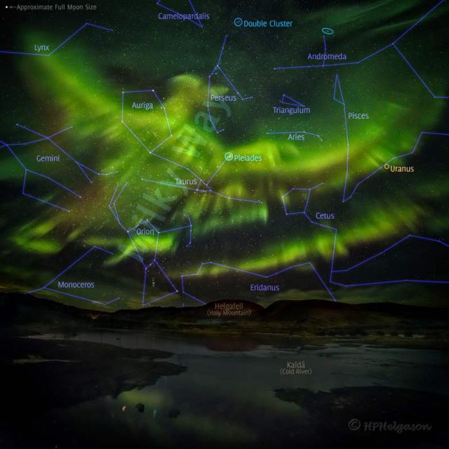 Phoenix Aurora over Iceland