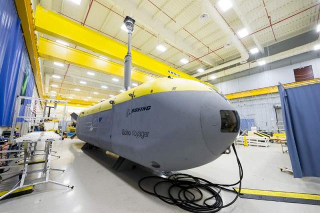 Boeing Unmanned Undersea vehicle that can operate for months 