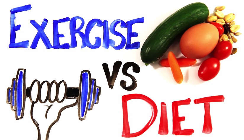 Exercise vs Diet