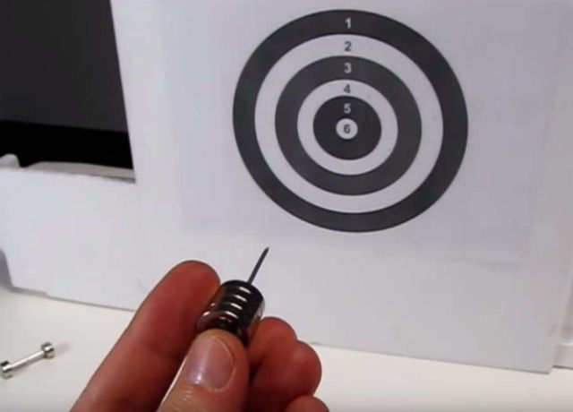 Magnetic Darts - Magnet Arrow Launcher experiment 