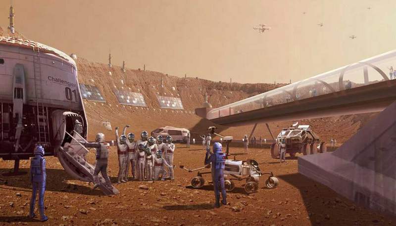 Mars World- 'Las Vegas' Complex concept (5)