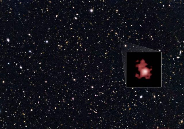 Most Distant Galaxy ever discovered by Hubble