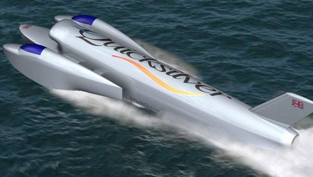 Quicksilver 350mph speedboat