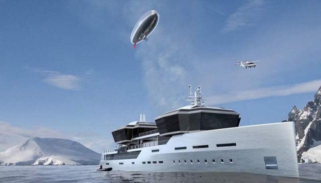 328ft Global Explorer superyacht concept 