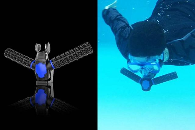 Triton Oxygen diving mask concept