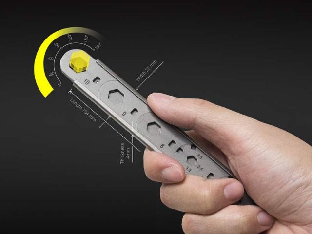 WRENCHit - portable and multi-functional spanner