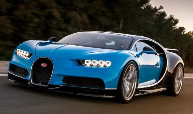 Bugatti Chiron supercar 