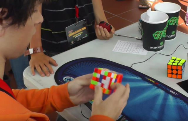 5x5 Rubik's cube world record