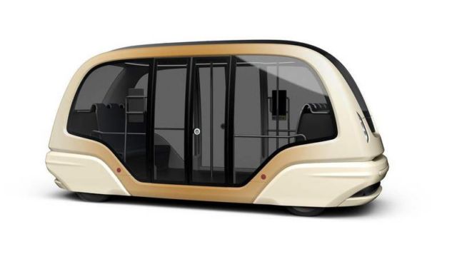 Futuristic driverless pods for Singapore's roads