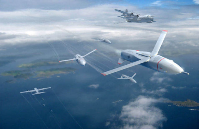 Gremlins swarms of small reusable drones program 1