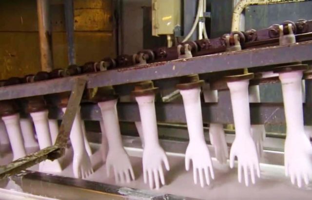 How Rubber Gloves are made