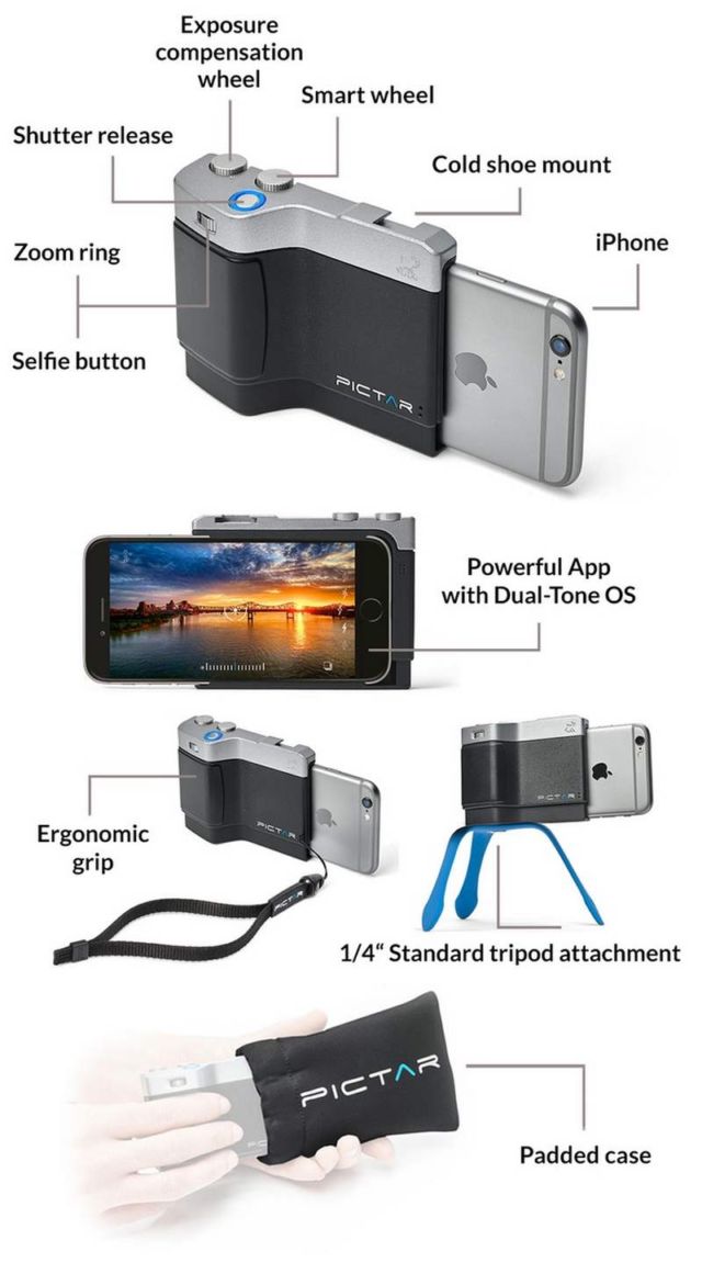 Pictar - iPhone camera-grip (3)