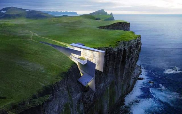 Retreat in a remote Icelandic clifftop by Alex Hogrefe 