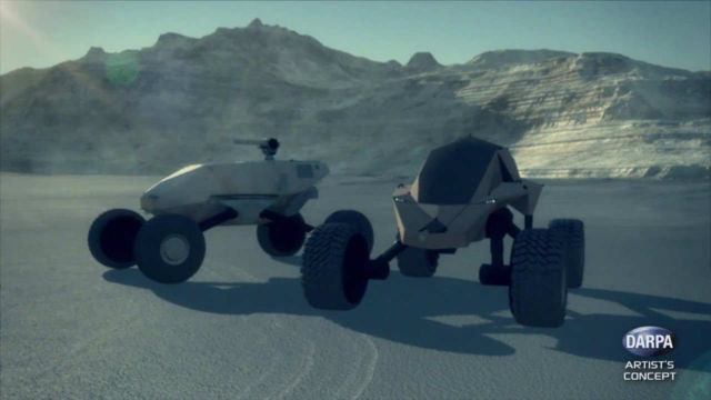 Smart, fast all terrain unmanned armored vehicles (1)