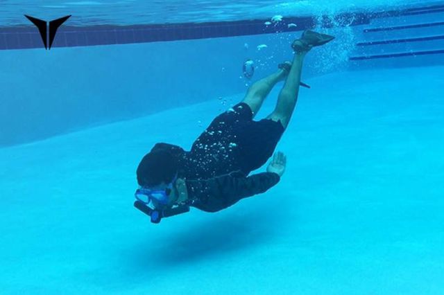 Triton underwater breathing system