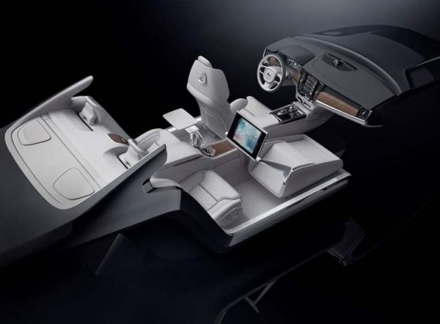 Volvo S90 Excellence Lounge Console 