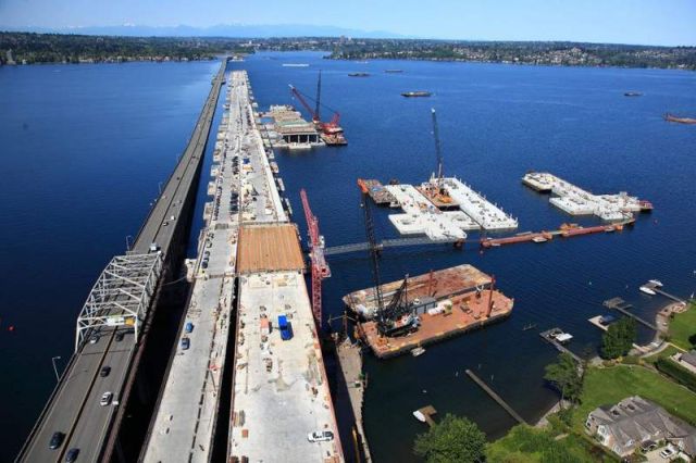 World's longest Floating Bridge 