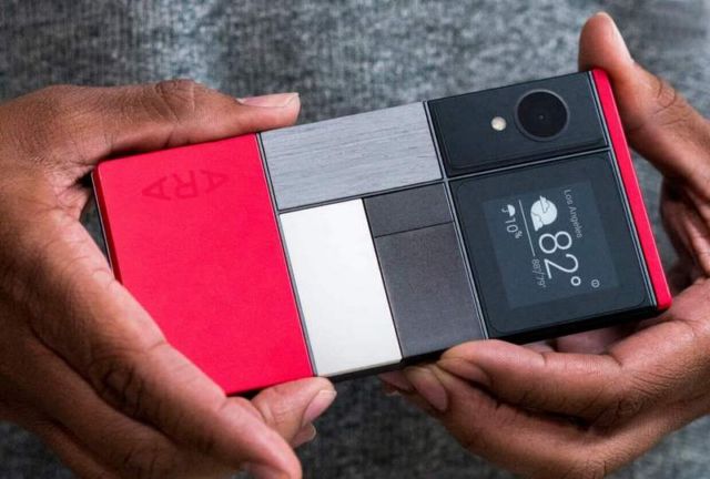 Google's Project Ara modular smartphone 