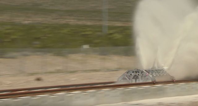 Hyperloop One - run Propulsion Test 