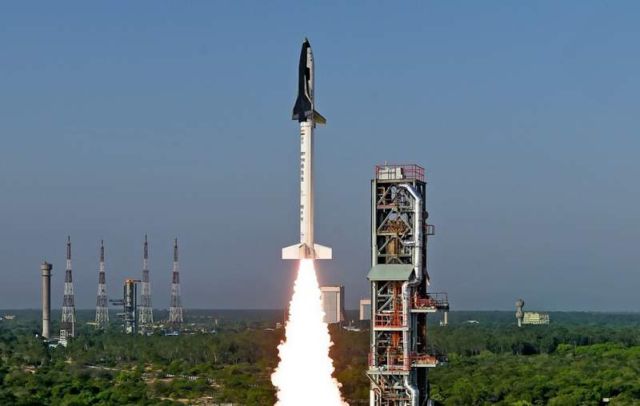 India's first small Space Shuttle Launch 