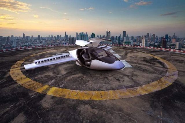 Lilium personal electric aircraft