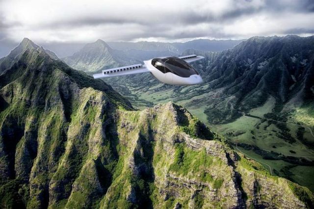 Lilium personal electric aircraft 