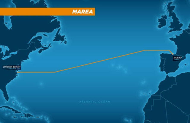 Microsoft and Facebook are deploying Subsea Cable across Atlantic