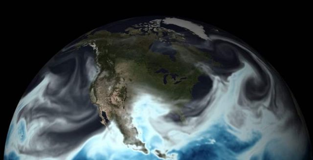 NOAA's new 4D model of the world's weather 