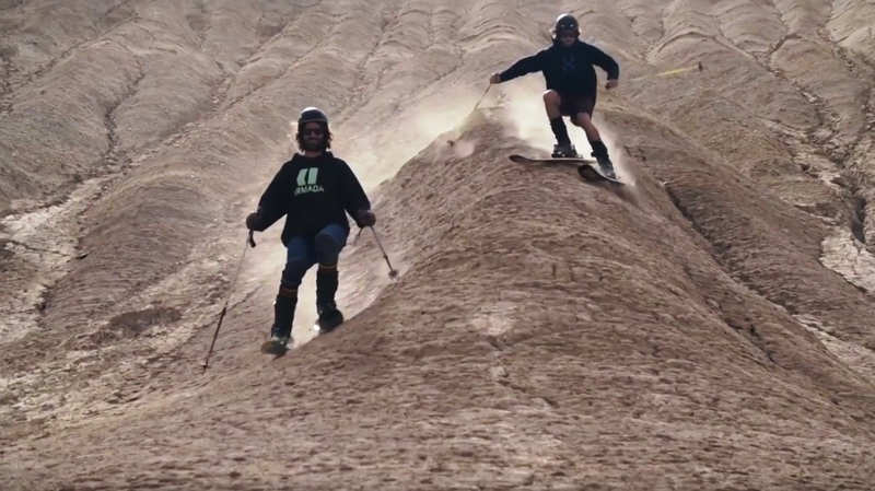 Skiing in the Middle of the Desert