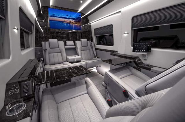 Becker JetVan $400,000 Mercedes 'private jet of vans' (9)