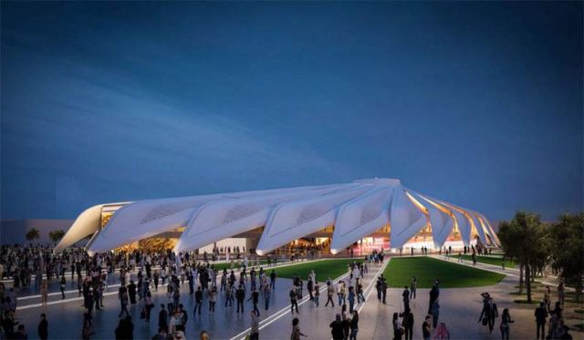 Winged Pavilion for Dubai Expo 2020 by Santiago Calatrava (3)