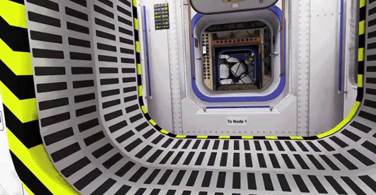 3D tour of the International Space Station