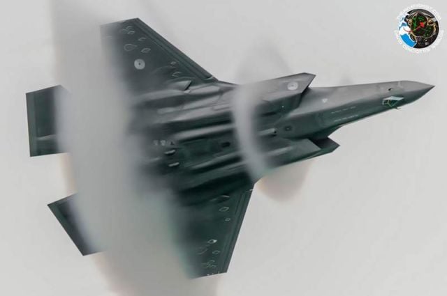 'shock collars' around an F-35