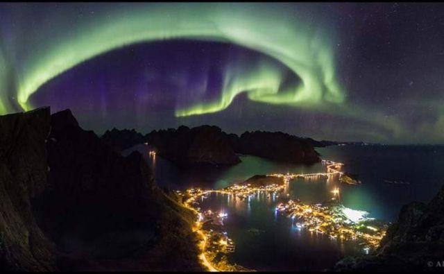 Northern Lights above Lofoten