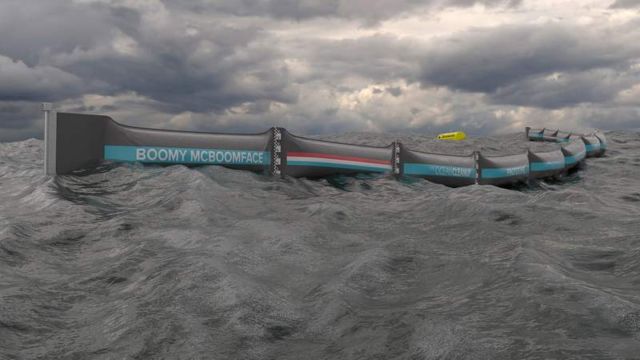 Ocean Cleanup unveiled first prototype