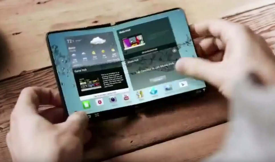 Samsung’s Foldable Android Smartphone 1