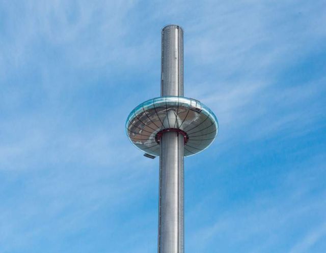 The 138 meters British Airways i360 Pod (1)