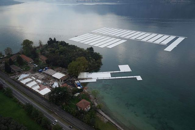 The Floating Piers in Italy (11)