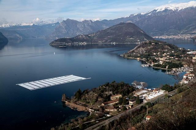 The Floating Piers in Italy (8)