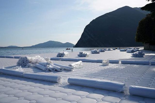 The Floating Piers in Italy (6)