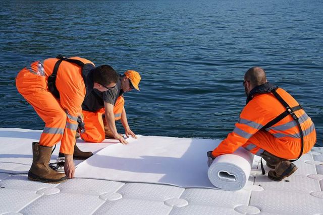 The Floating Piers in Italy (5)