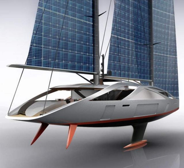 Aquila 50 meters conceptual sailing yacht